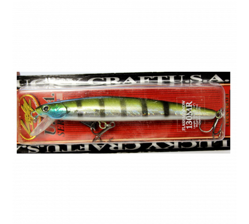 LUCKY CRAFT FLASH MINNOW130 MR -BLACK STRIP TIGER ( КОПИЯ)