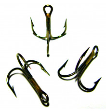 ТРОЙНИК EAGLE CLAW 924 №6 BRONZE 2X  TREBLE