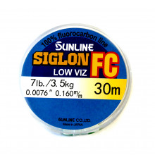 ЛЕСКА ФЛЮОРОКАРБОНОВАЯ SUNLINE SIGLON FC 30 M- 0,160