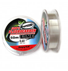 Леска FLUOROCARBON LINE 50 m 0.6 (0.128 mm)